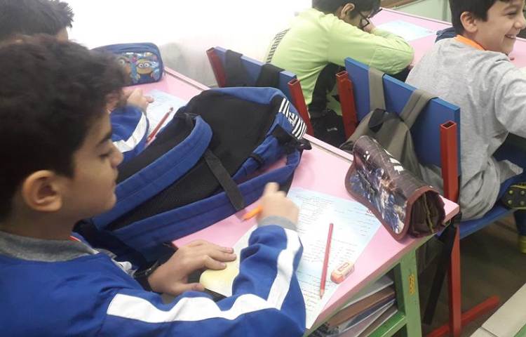 سنجش دانش آموزان دبستان علوی 3