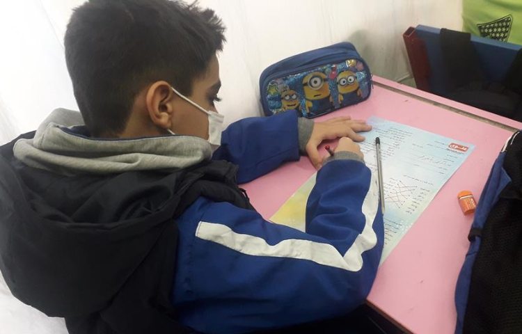 سنجش دانش آموزان دبستان علوی 4