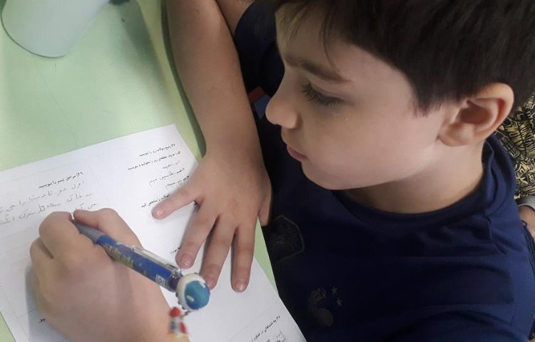 سنجش دانش آموزان دبستان علوی 5