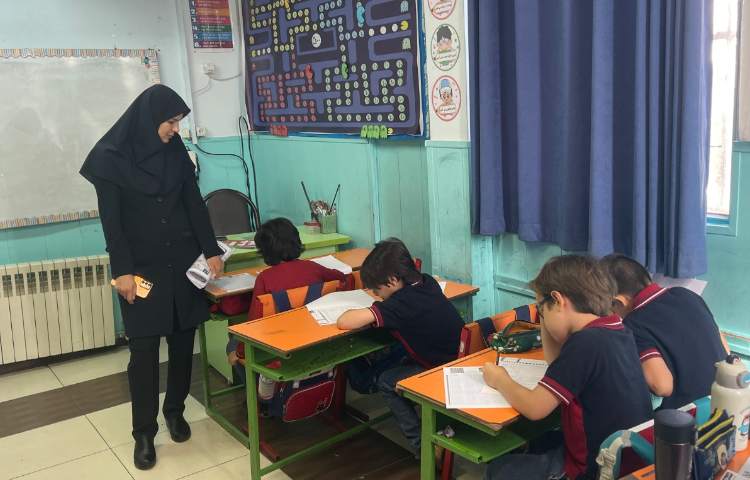 سنجش مداد قرمز 4 ویژه ی پایه های اول تا سوم 2