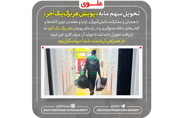 سهم ما در پویش هر برگ یک آجر 2