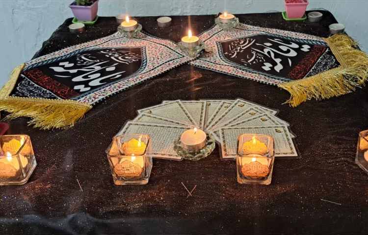 سیاه پوش کردن مدرسه در ایام شهادت حضرت زهرا (س) 3