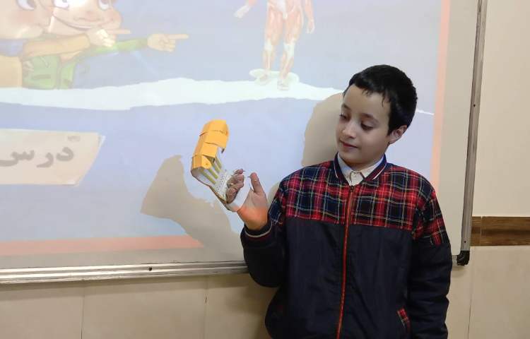 شبیه‌سازی دست 3