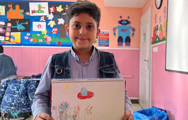 شخصیت کارتونی ذهنی در فضا 3