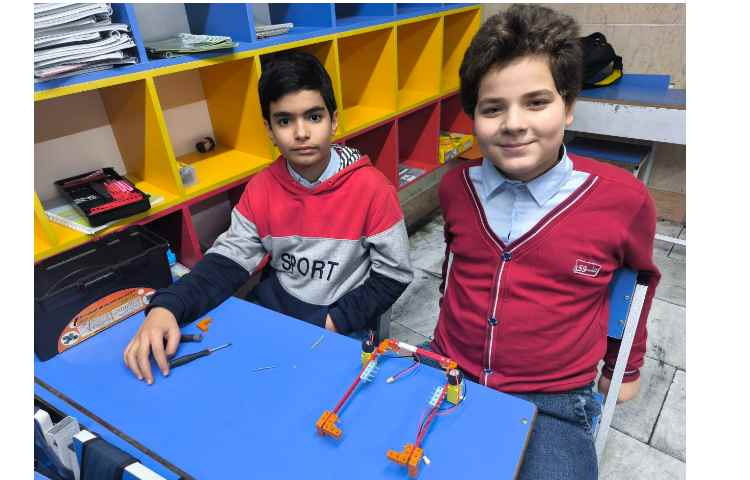 شروع ساخت ماشین رباتیک 1