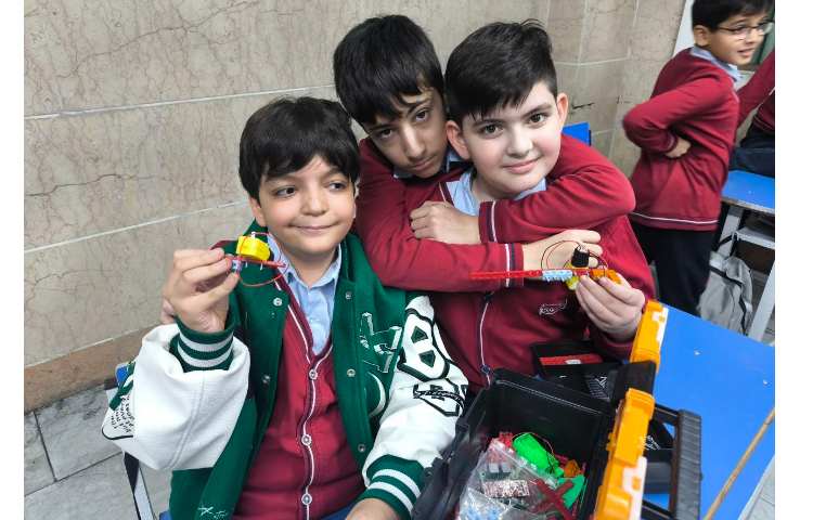 شروع ساخت ماشین رباتیک 2