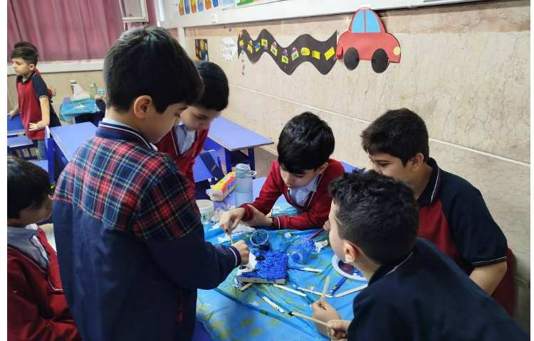 شروع هفته ی ملی علوم و انجام فعالیتها در کلاسها 5