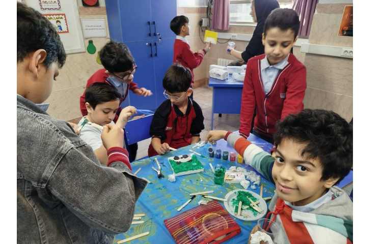 شروع هفته ی ملی علوم و انجام فعالیتها در کلاسها 6