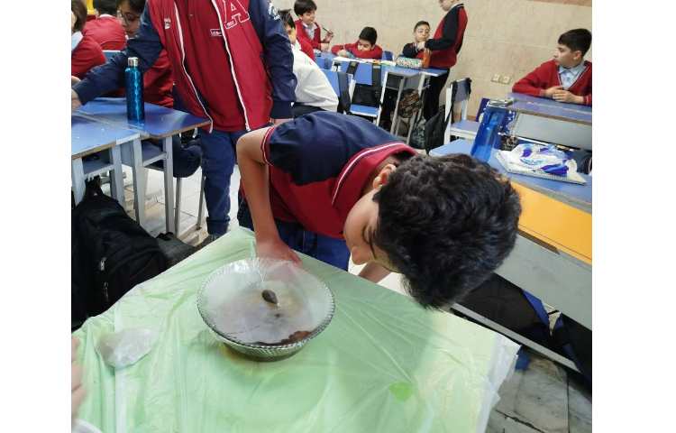 شروع هفته ی ملی علوم و انجام فعالیتها در کلاسها 94