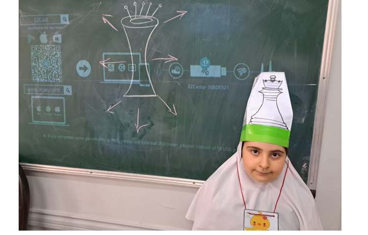 شطرنج ، آموزش حرکت وزیر 3