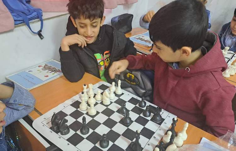 شطرنج - آموزش کیش و مات ، راههای رفع های کیش ، بازی 3