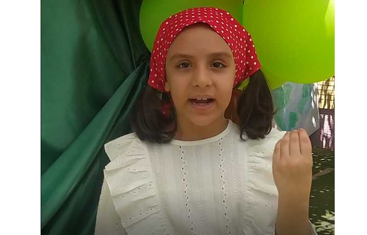 شعرخوانی زیبای دانش آموز عزیز کلاس دوم پرتوعلوی