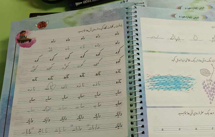 شعر پروانه از گل 4