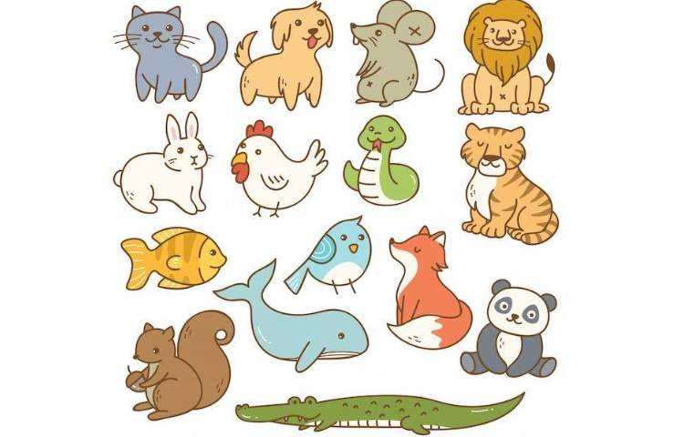 شعر mommy and baby animals