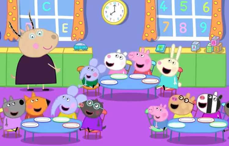 شعر peppa pig ( breakfast)