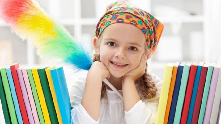 کودک من شلخته است