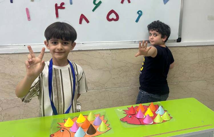 شمارش اعداد کلاس یک 1 1