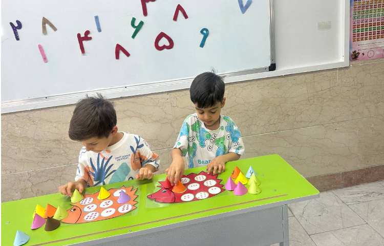 شمارش اعداد کلاس یک 1 5