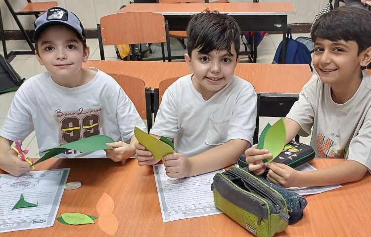 شناخت جمله و کاردستی درخت جمله 1