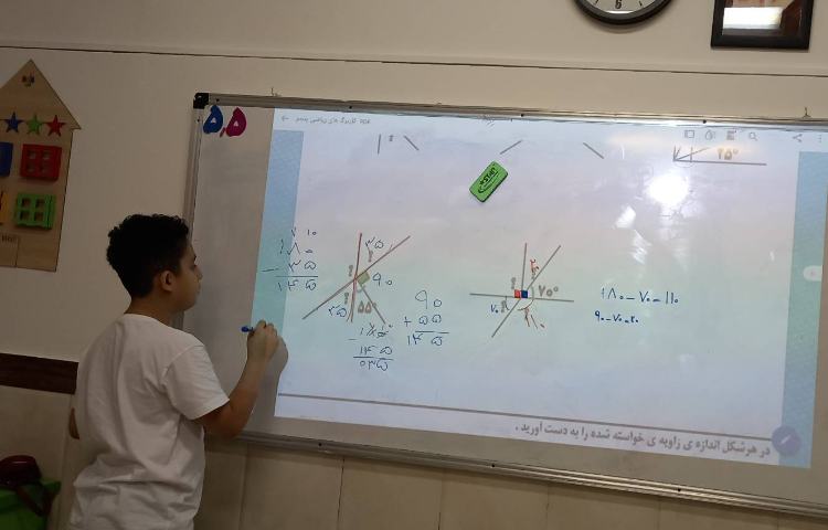 شناخت زاویه و اندازه‌گیری آن 1