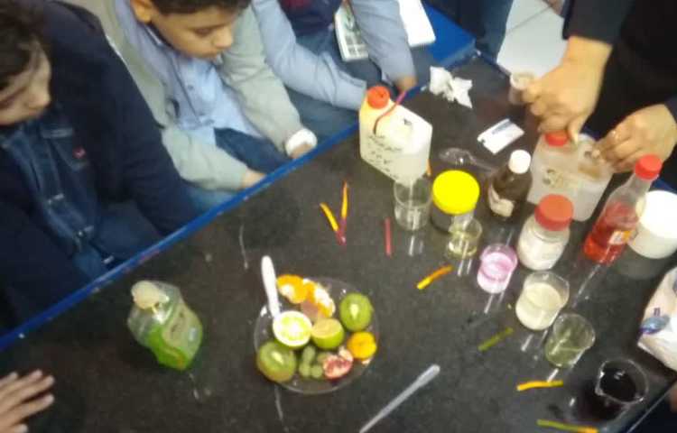 شناسایی اسید و بارها با کاغذ پی اچ در آ زمایشگاه 4