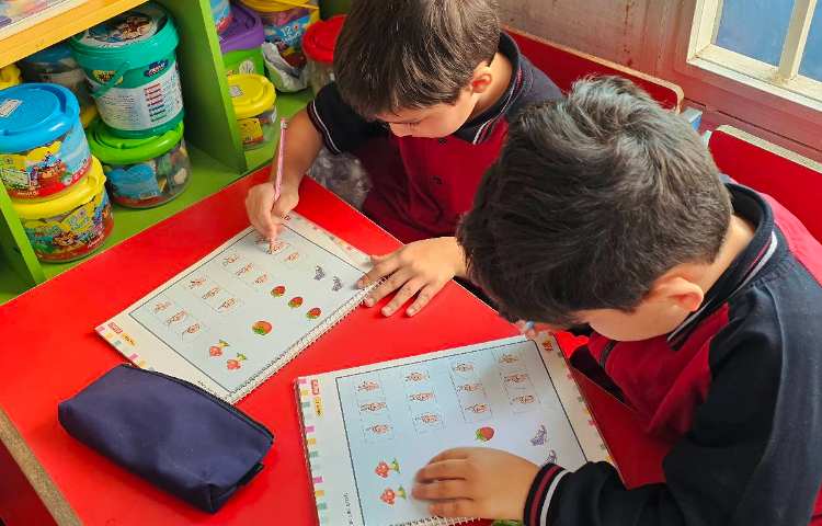 شناسایی و شمارش اعداد 1 تا 3 4