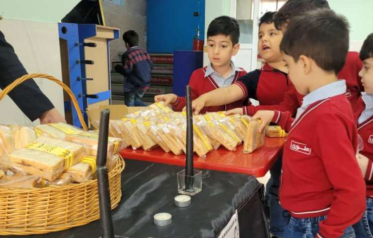 شهادت امام جعفر صادق (ع) ششمین امام شیعیان و پذیرایی از دانش آموزان به همراه مسابقه نقاشی 3