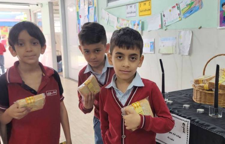 شهادت امام جعفر صادق (ع) ششمین امام شیعیان و پذیرایی از دانش آموزان به همراه مسابقه نقاشی 5