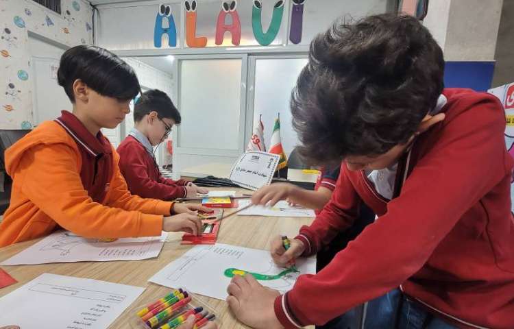 شهادت امام جعفر صادق (ع) ششمین امام شیعیان و پذیرایی از دانش آموزان به همراه مسابقه نقاشی 9