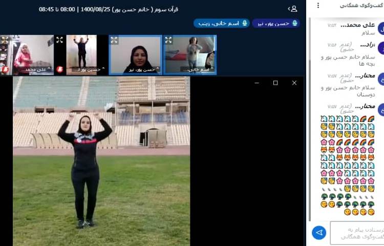 شور و نشاط بخشیدن به دانش آموزان با اجرای ورزش صبحگاهی 3