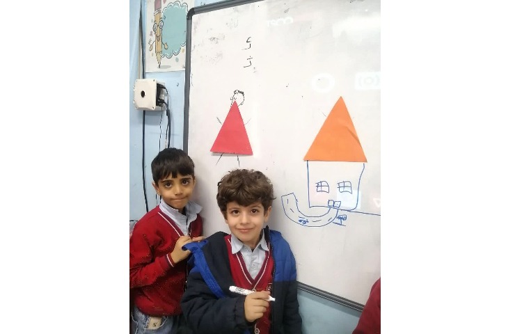 شکل سازی با مثلث برای ایجاد انگیزه نشانه ث 3