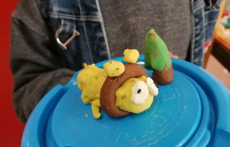 شیر و درخت با خمیربازی 10