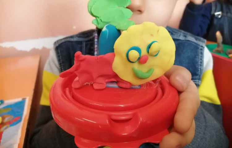 شیر و درخت با خمیربازی 12