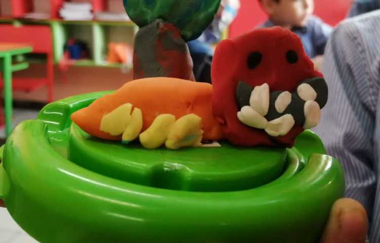 شیر و درخت با خمیربازی 2