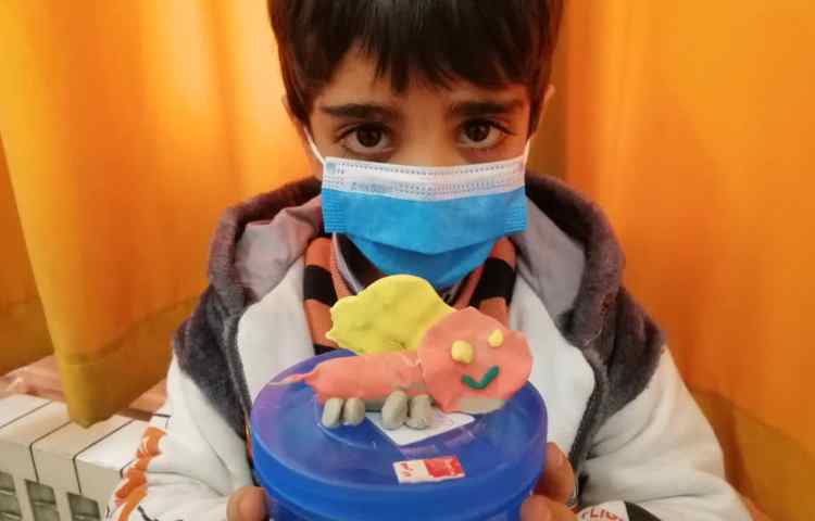 شیر و درخت با خمیربازی 6