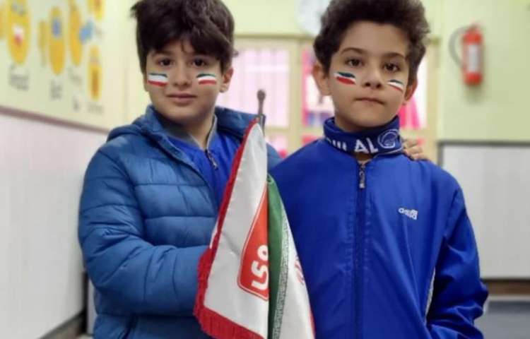 صبحانه سالم با تم پرچم ایران پایه دوم 14