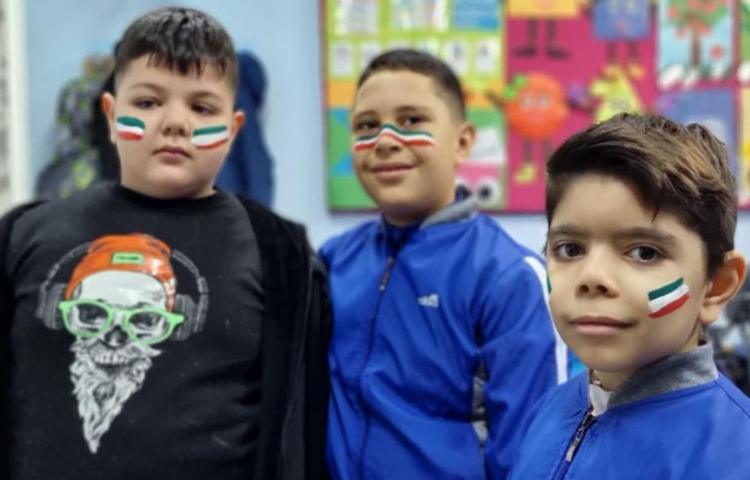 صبحانه سالم با تم پرچم ایران پایه دوم 15