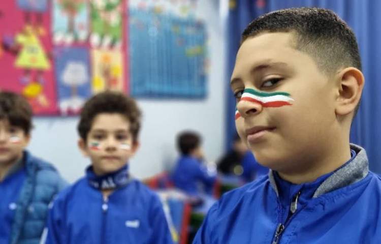 صبحانه سالم با تم پرچم ایران پایه دوم 17