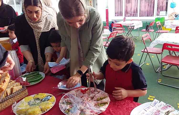 صبحانه مادر و کودک 1