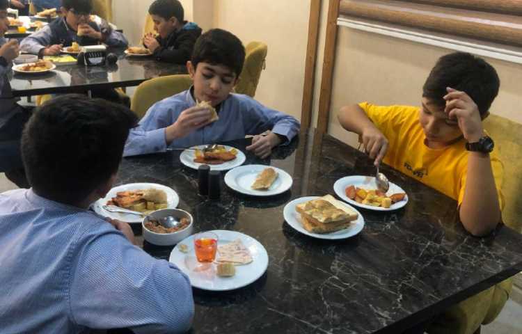 صبحانه هتل اروین 3