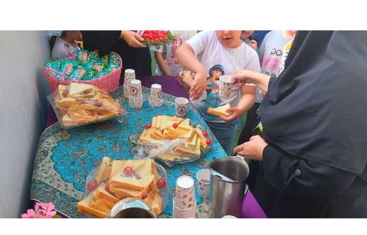 صبحانه هفتگی دانش آموزان 4