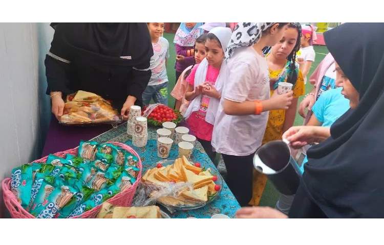 صبحانه هفتگی دانش آموزان 6