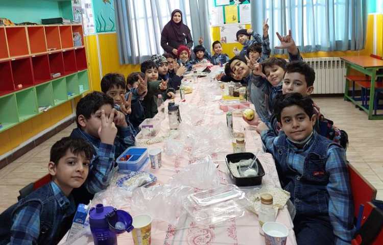 :صبحانه‌ی کلاسی، جهت آموزش درس 12 علوم جهت آموزش حالت های مواد 5