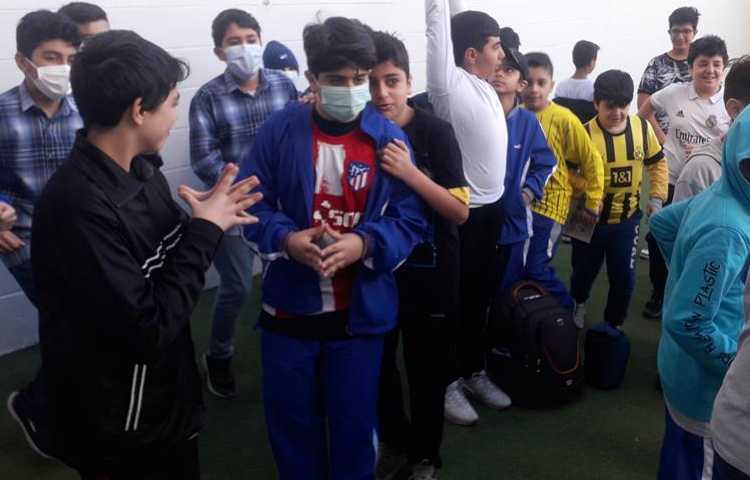 صبحگاه روز چهارشنبه دبستان علوی 3