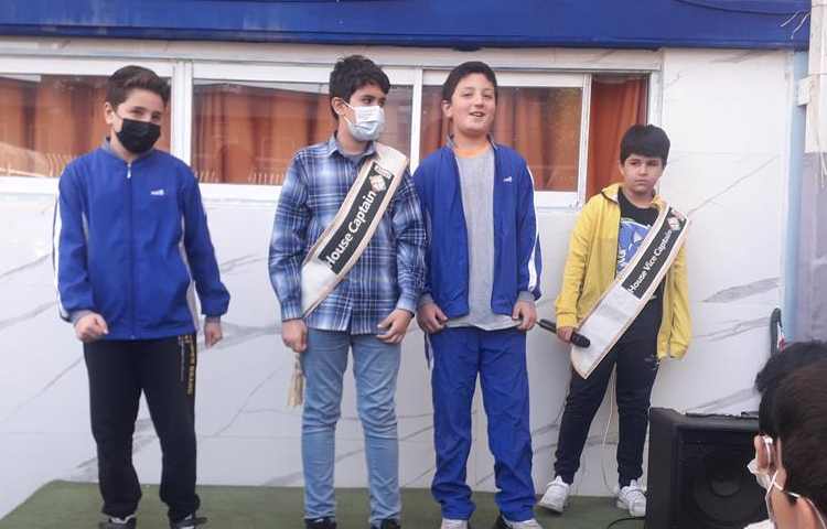 صبحگاه زبانی دانش آموزان دبستان علوی 1