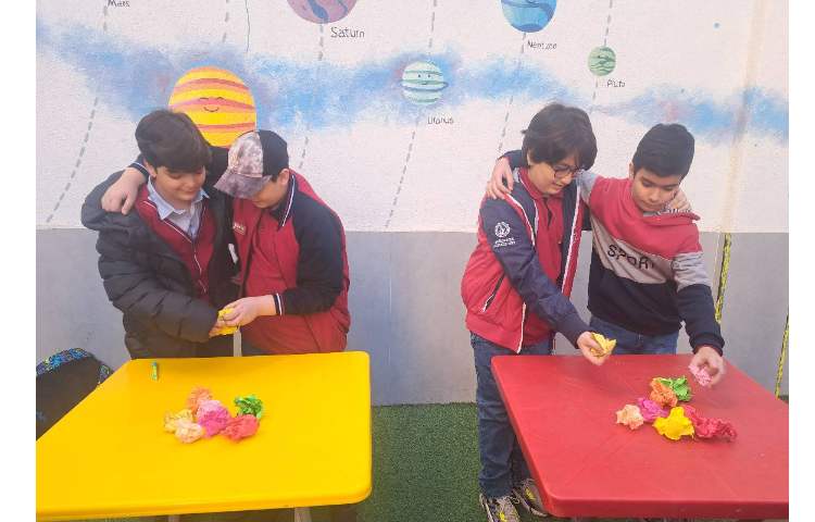 صبحگاه زبانی هفته ملی علوم 7