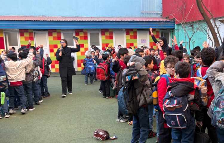 صبحگاه زبانی هفته ی ملی علوم 4