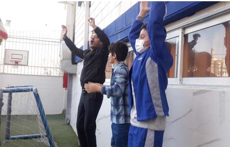 صبحگاه شاد و مهیج دبستان علوی 1