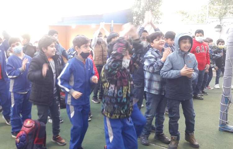 صبحگاه شاد و مهیج دبستان علوی 2