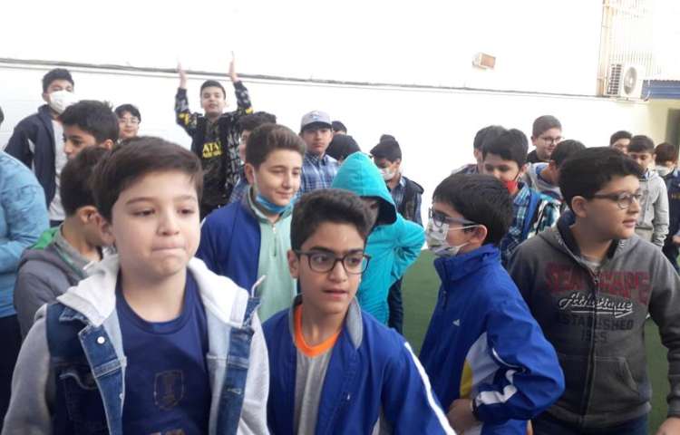 صبحگاه شاد و مهیج دبستان علوی 3